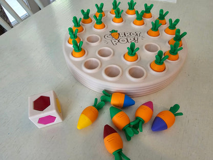 Carrot Pop Memory Game