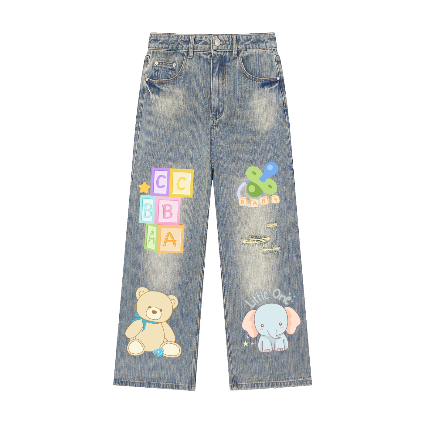 Little One Babycore Unisex Denim Jeans