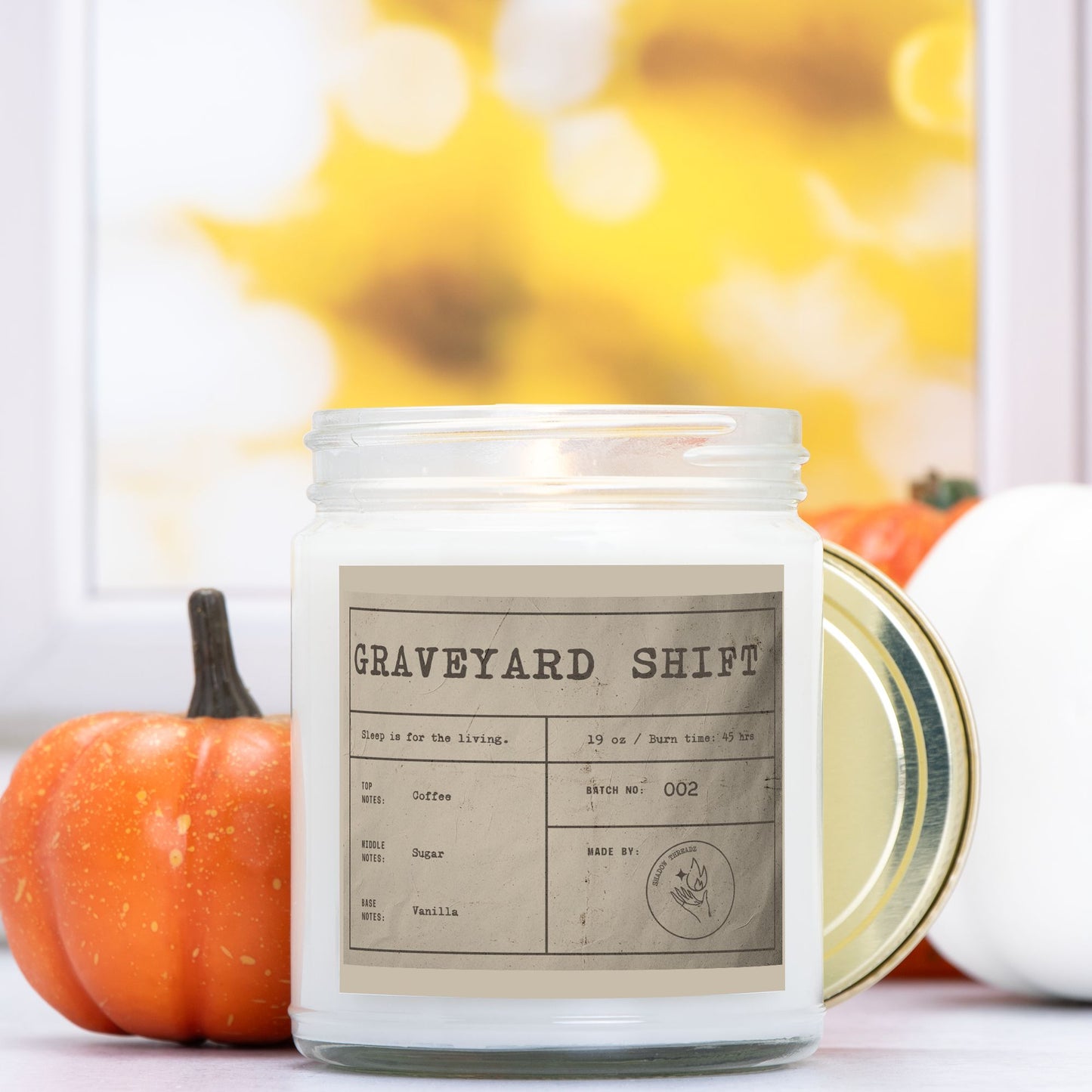 Graveyard Shift Coffee Candle 9oz