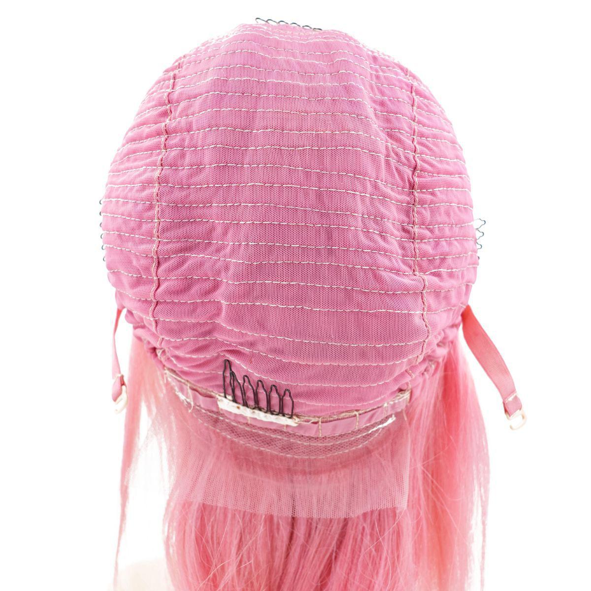 Cotton Candy Transparent Lace Front Bob Wig
