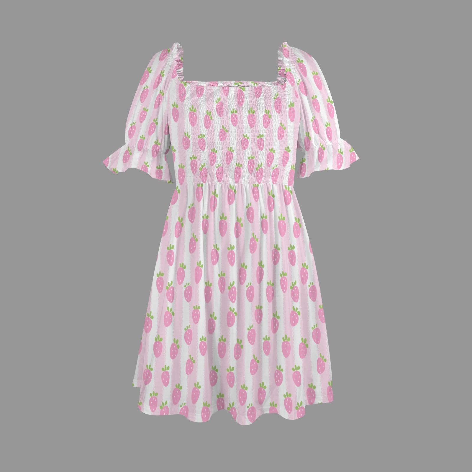 Pretty Strawberries Sweetheart Dress