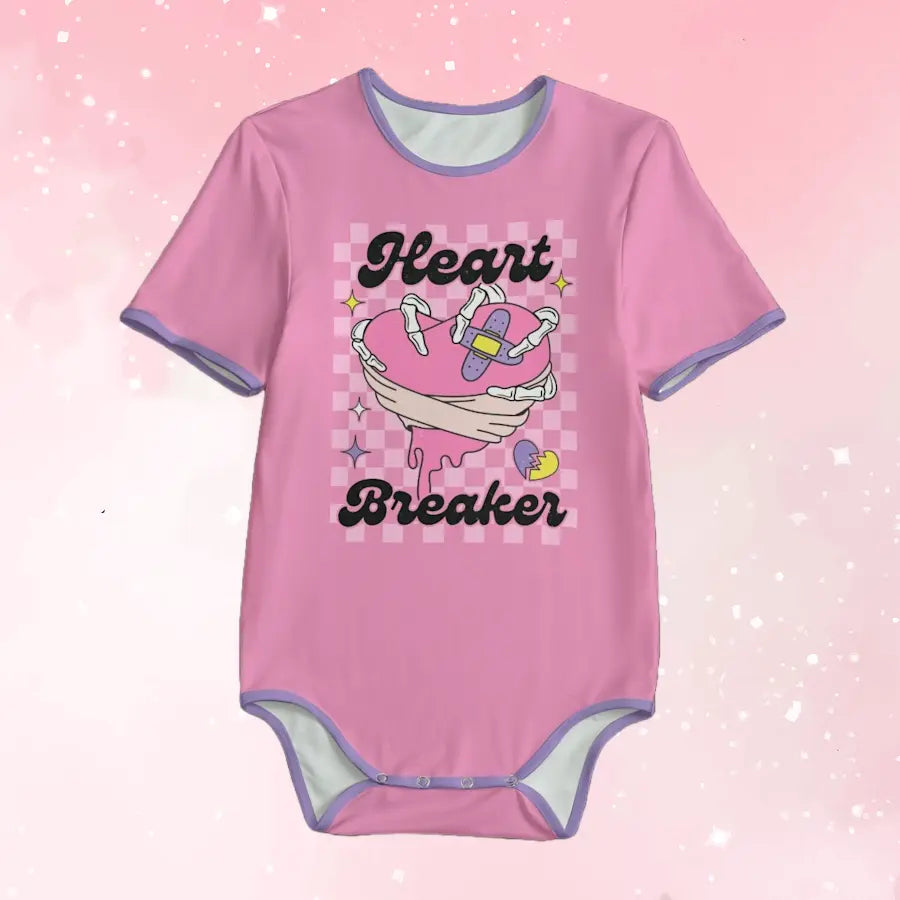 'Heart Breaker' Adult Unisex Onesie - Image #1