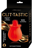 Clit-Tastic Erotic Clit Licker Silicone Vibrator