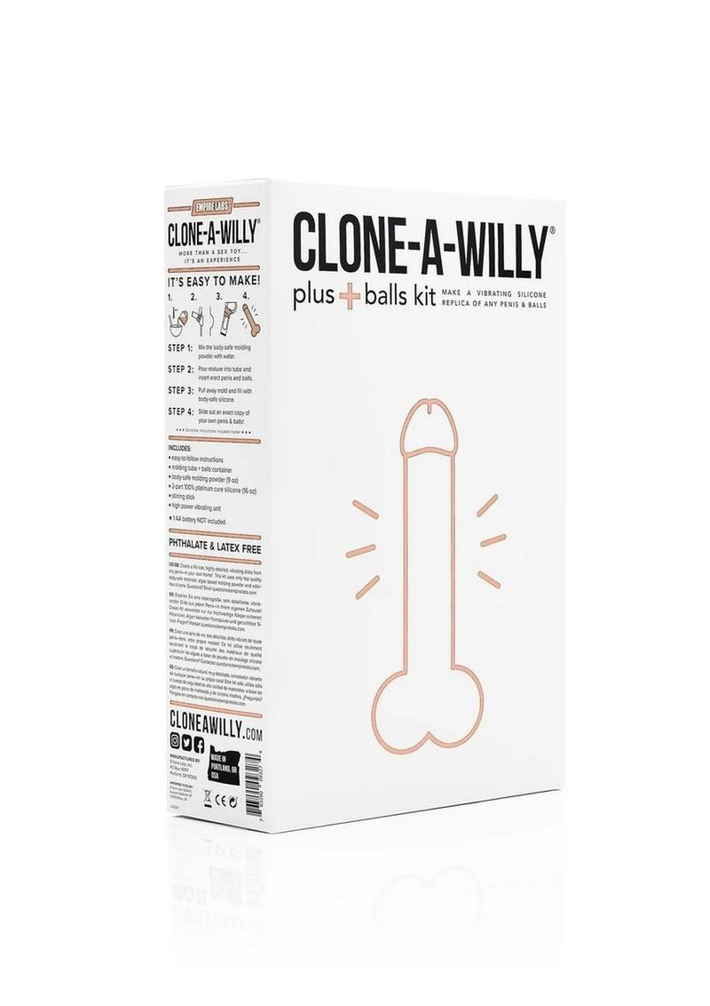 Clone A Willy Plus Balls Vibrating Kit