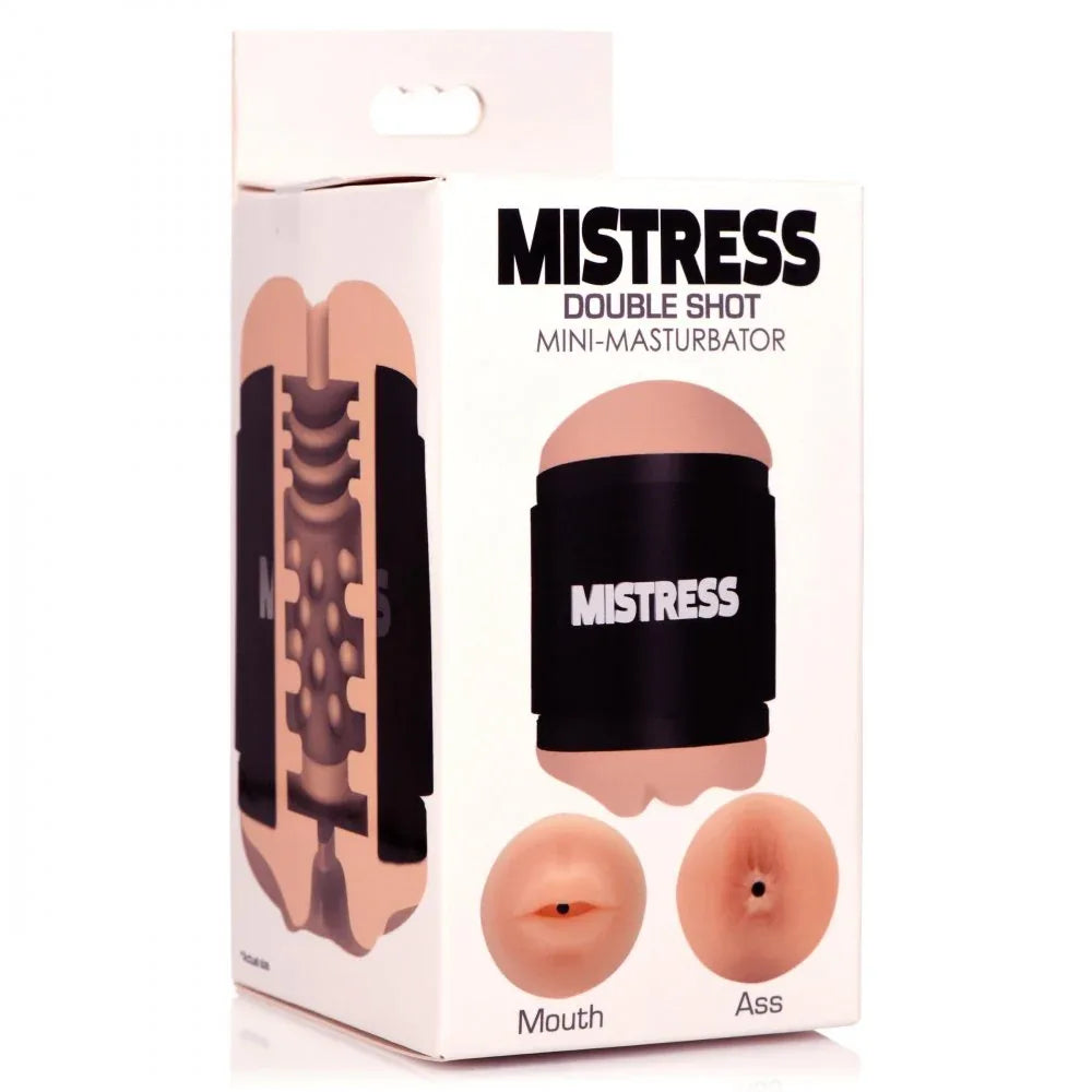 Double Shot Mouth and Ass Stroker - Puppy's Aesthetics