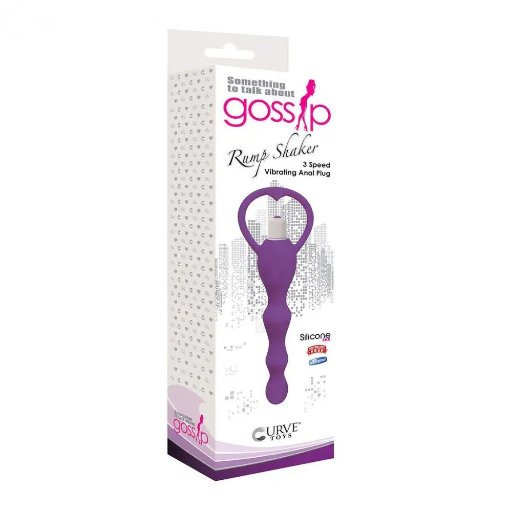 Rump Shaker 3X Vibrating Silicone Anal Plug - Puppy's Aesthetics