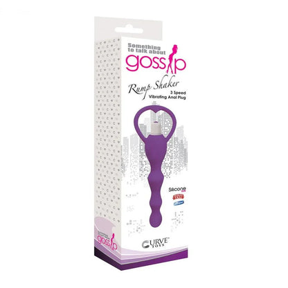 Rump Shaker 3X Vibrating Silicone Anal Plug - Puppy's Aesthetics