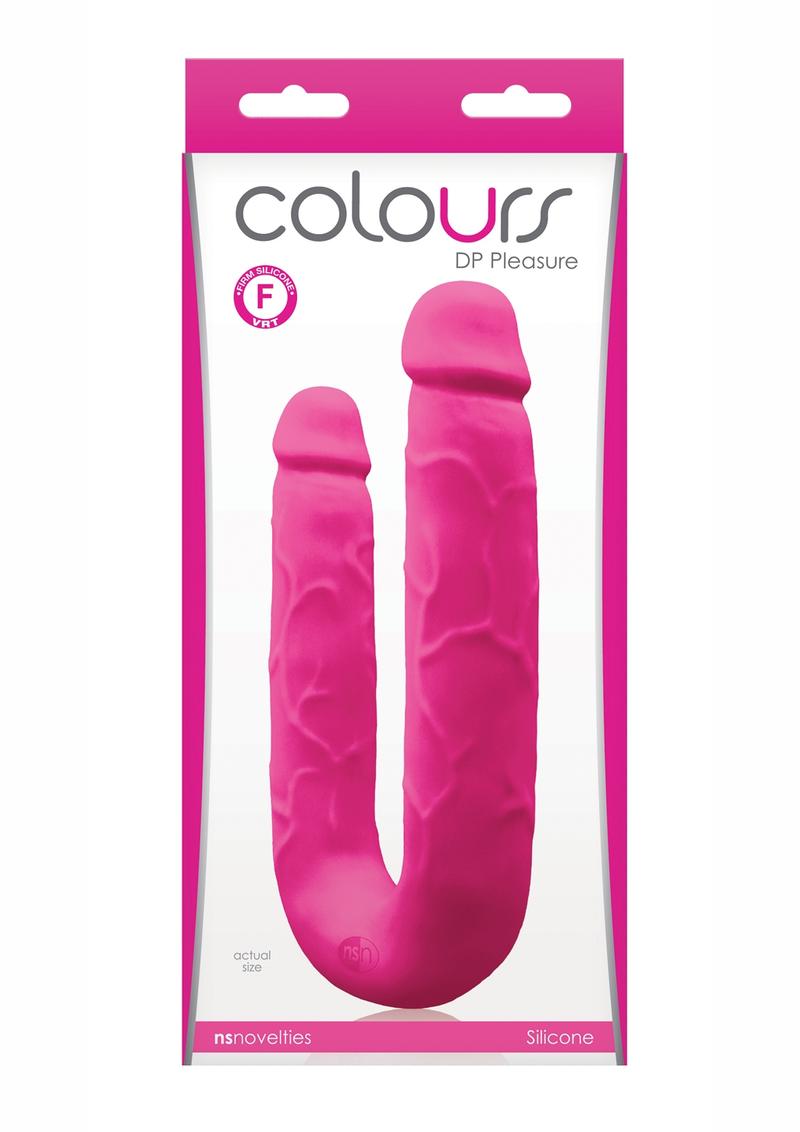 Colours Pleasures Silicone Double Dildo - Puppy's Aesthetics