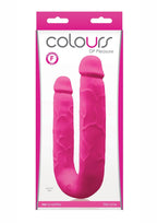 Colours Pleasures Silicone Double Dildo - Puppy's Aesthetics