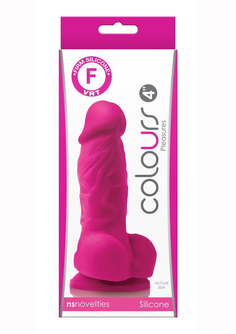 Pleasures Realistic Silicone Dildo (Colors)
