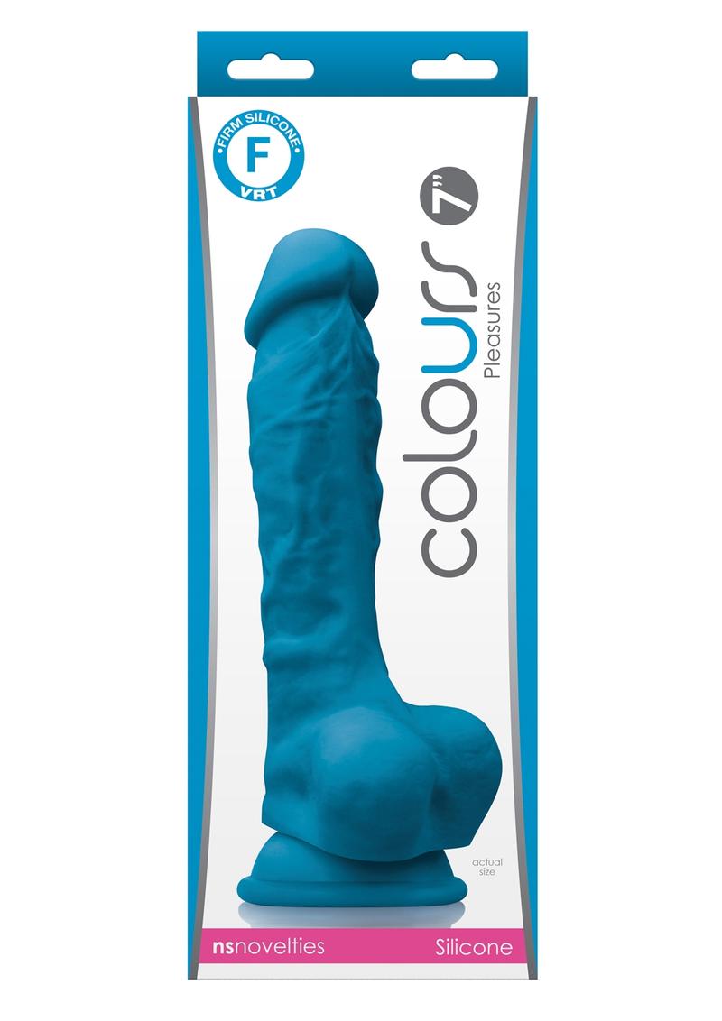 Pleasures Realistic Silicone Dildo (Colors)