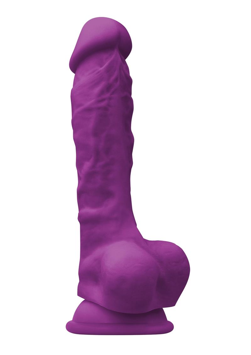 Pleasures Realistic Silicone Dildo (Colors)