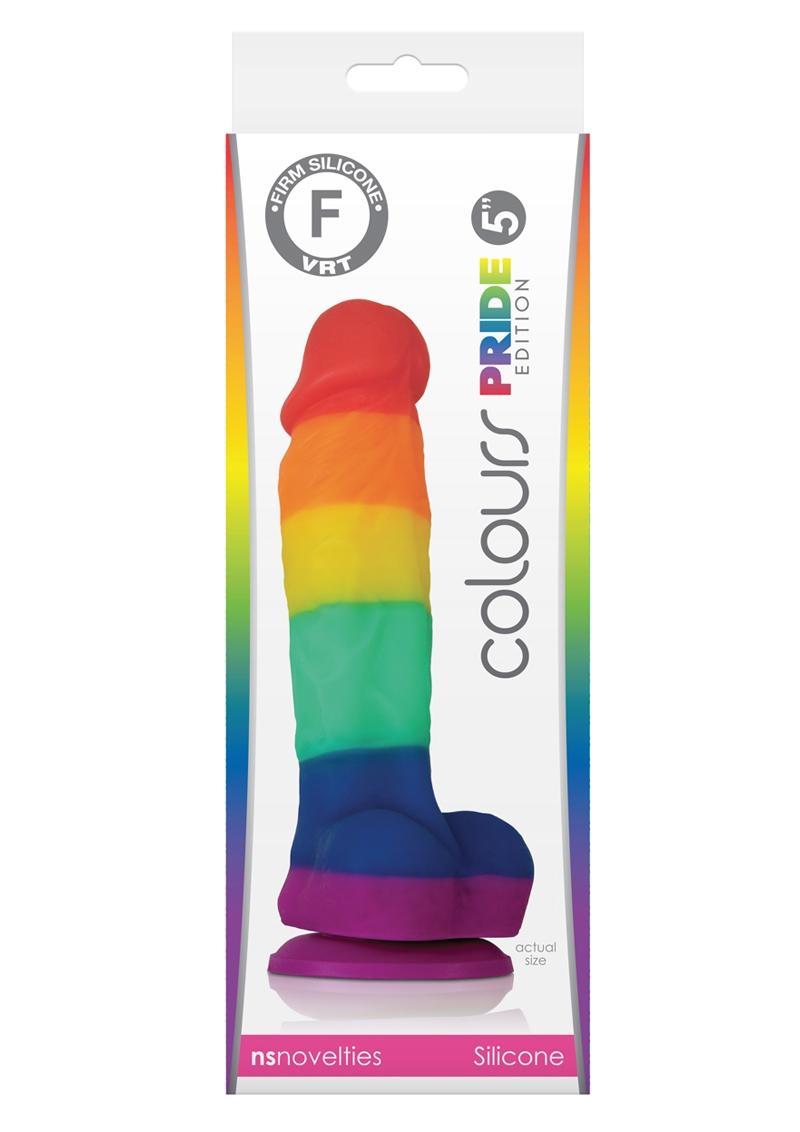 Colours Pride Edition Silicone Dildo - Puppy's Aesthetics