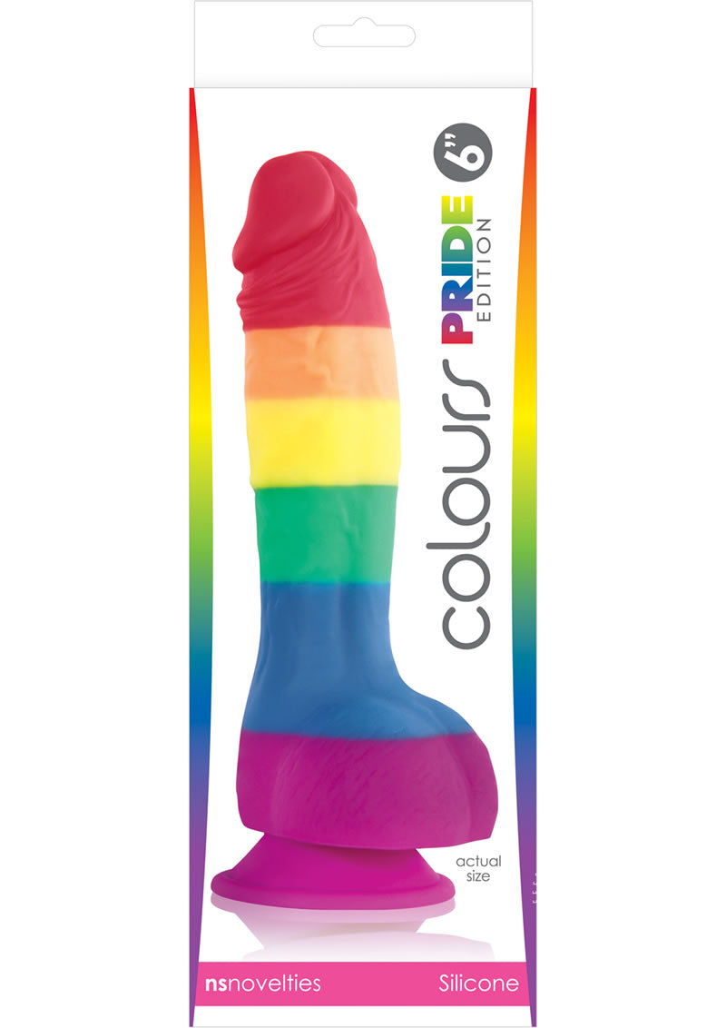Colours Pride Edition Silicone Dildo - Puppy's Aesthetics