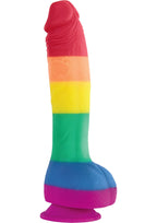 Colours Pride Edition Silicone Dildo - Puppy's Aesthetics