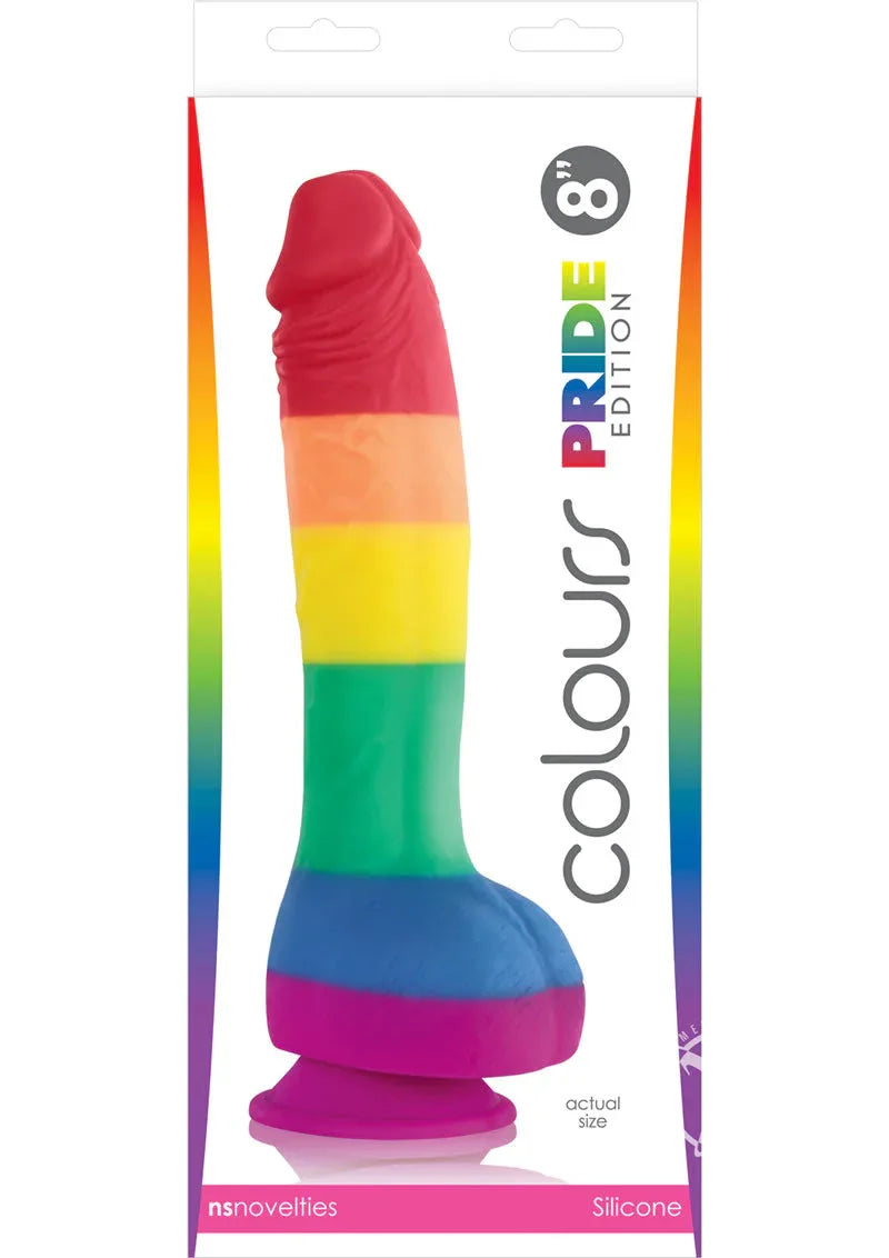 Colours Pride Edition Silicone Dildo - Puppy's Aesthetics