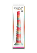Colours Stacked Waterproof Silicone Dildo