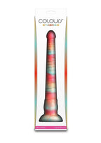 Colours Stacked Waterproof Silicone Dildo