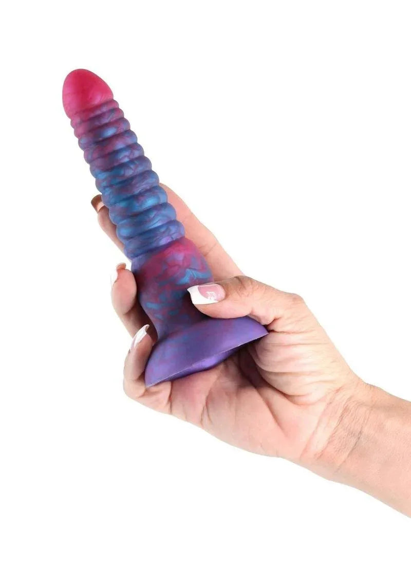 Colours Stacked Waterproof Silicone Dildo - Puppy's Aesthetics