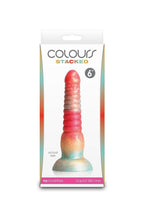 Colours Stacked Waterproof Silicone Dildo