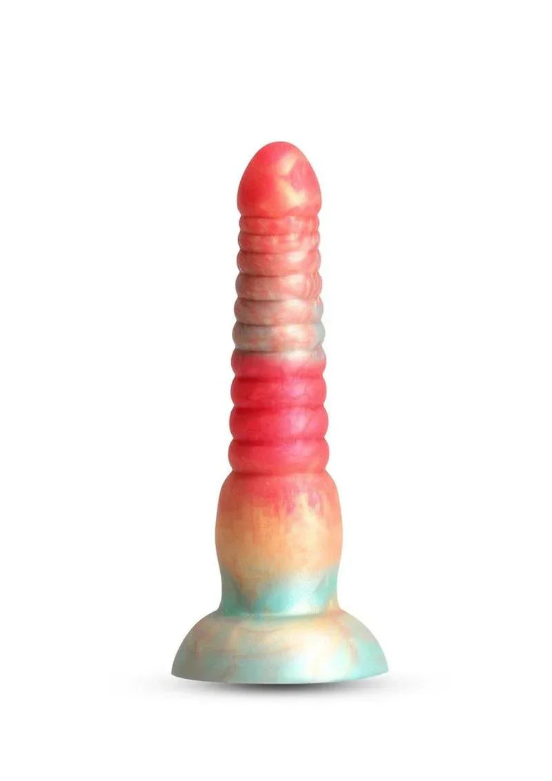 Colours Stacked Waterproof Silicone Dildo - Puppy's Aesthetics