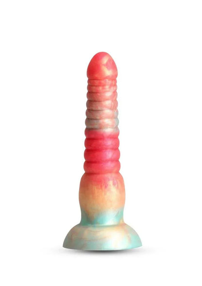 Colours Stacked Waterproof Silicone Dildo - Puppy's Aesthetics