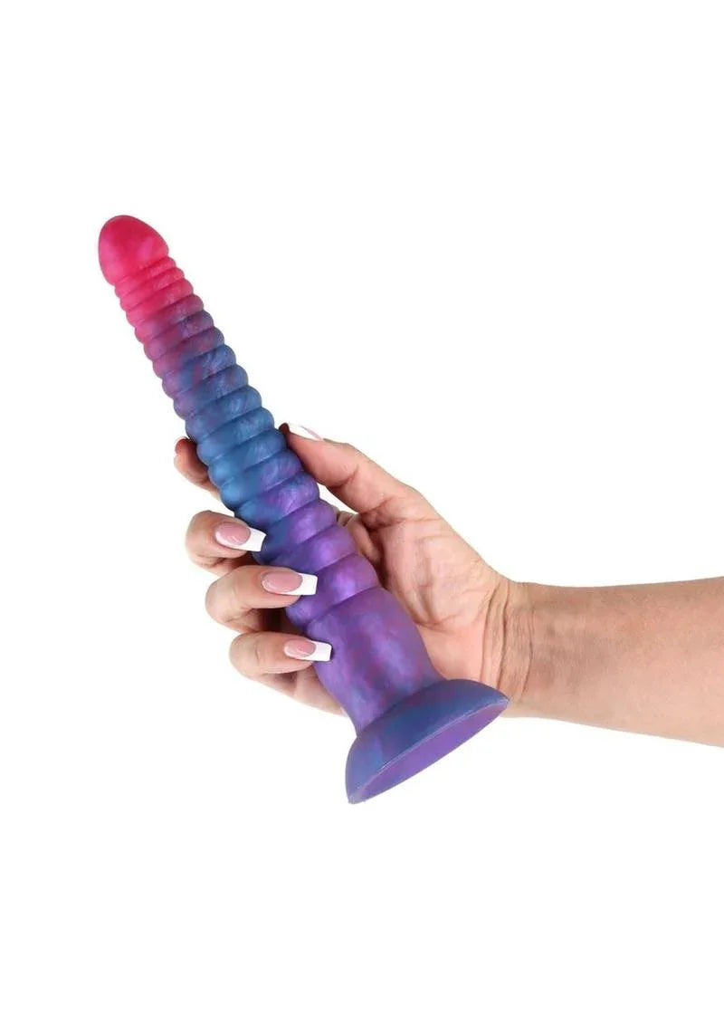 Colours Stacked Waterproof Silicone Dildo - Puppy's Aesthetics
