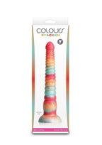 Colours Stacked Waterproof Silicone Dildo