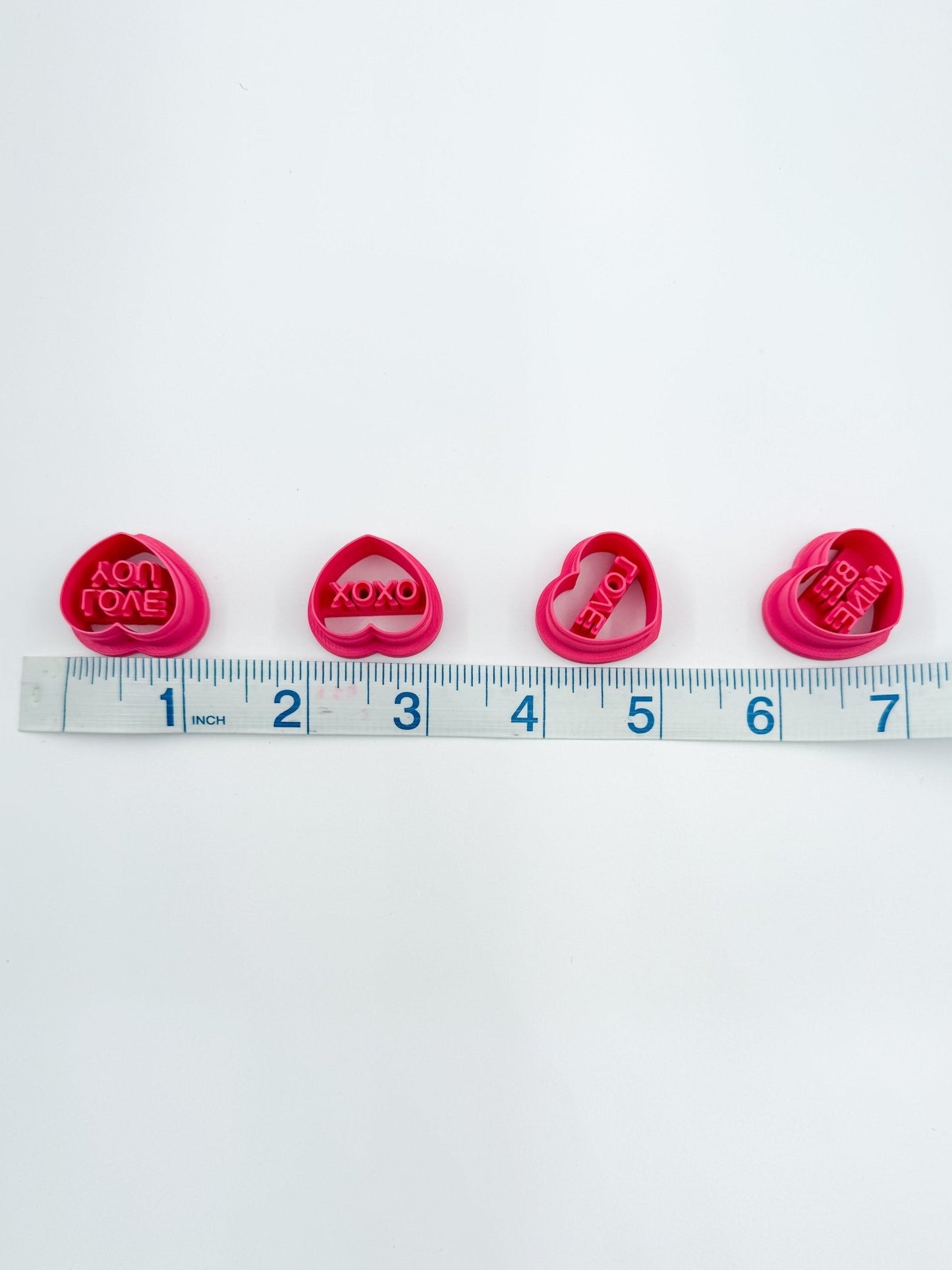 Conversation Heart Clay Cutters – Set of 4