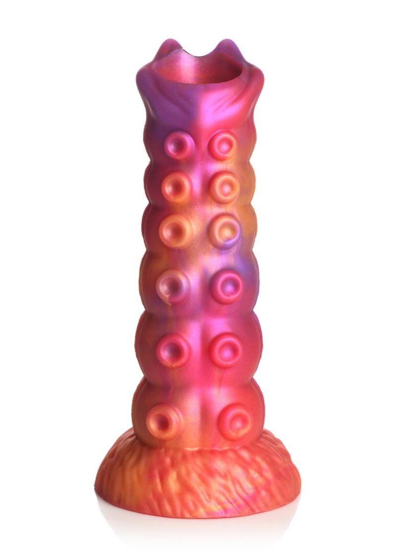 Nymphoid Ovipositor Silicone Dildo with Eggs