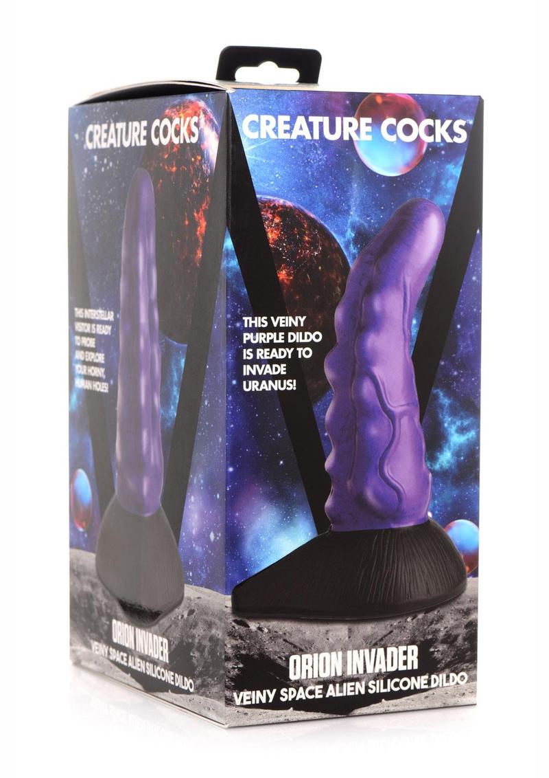 Orion Invader Space Alien Silicone Dildo