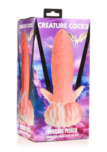 Pegasus Pecker Winged Silicone Dildo