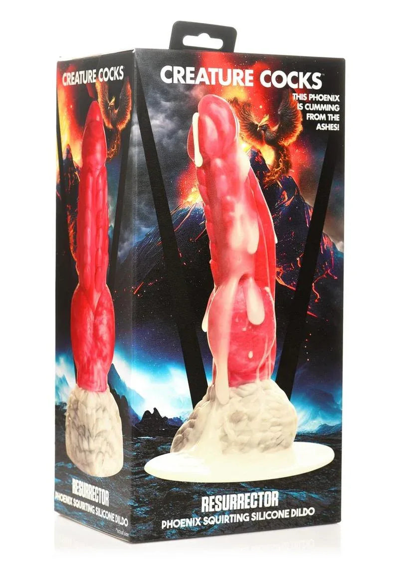 Resurrector Phoenix Squirting Silicone Dildo - Puppy's Aesthetics
