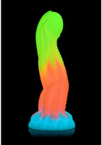 Tenta-Glow Glow Dark Silicone Dildo