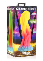 Tenta-Glow Glow Dark Silicone Dildo