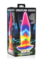 Unicorn Tongue Glow Silicone Dildo