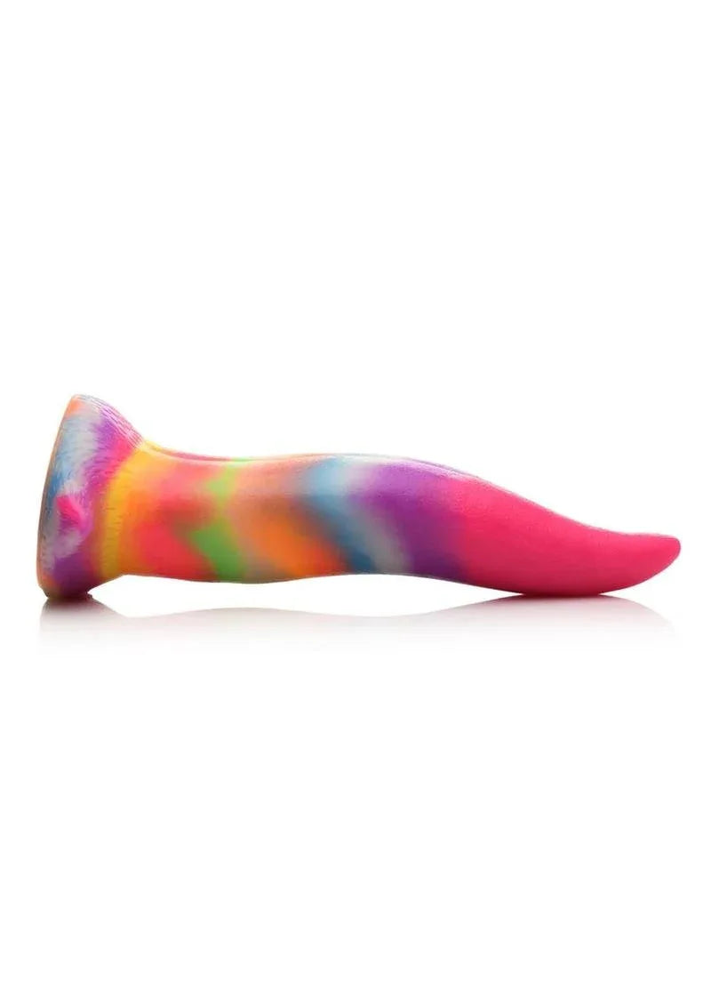Unicorn Tongue Glow Silicone Dildo - Puppy's Aesthetics