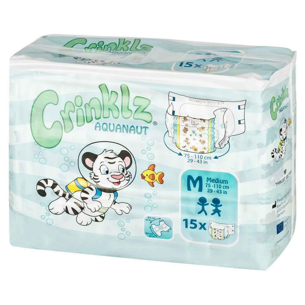 Crinklz Aquanaut Print Adult Diapers