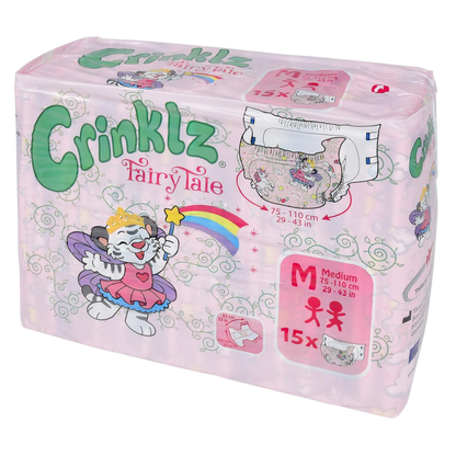 Crinklz Fairy Tale Print Adult Diapers