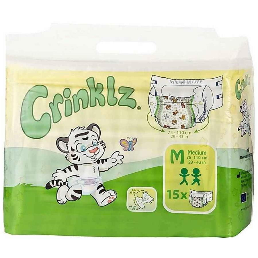 Crinklz Original Print Adult Diapers