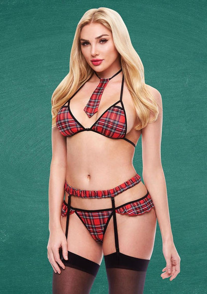 Criss-Cross Schoolgirl
