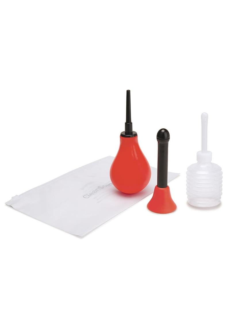 CS 3pc 200ml Douche Set Including Bulb