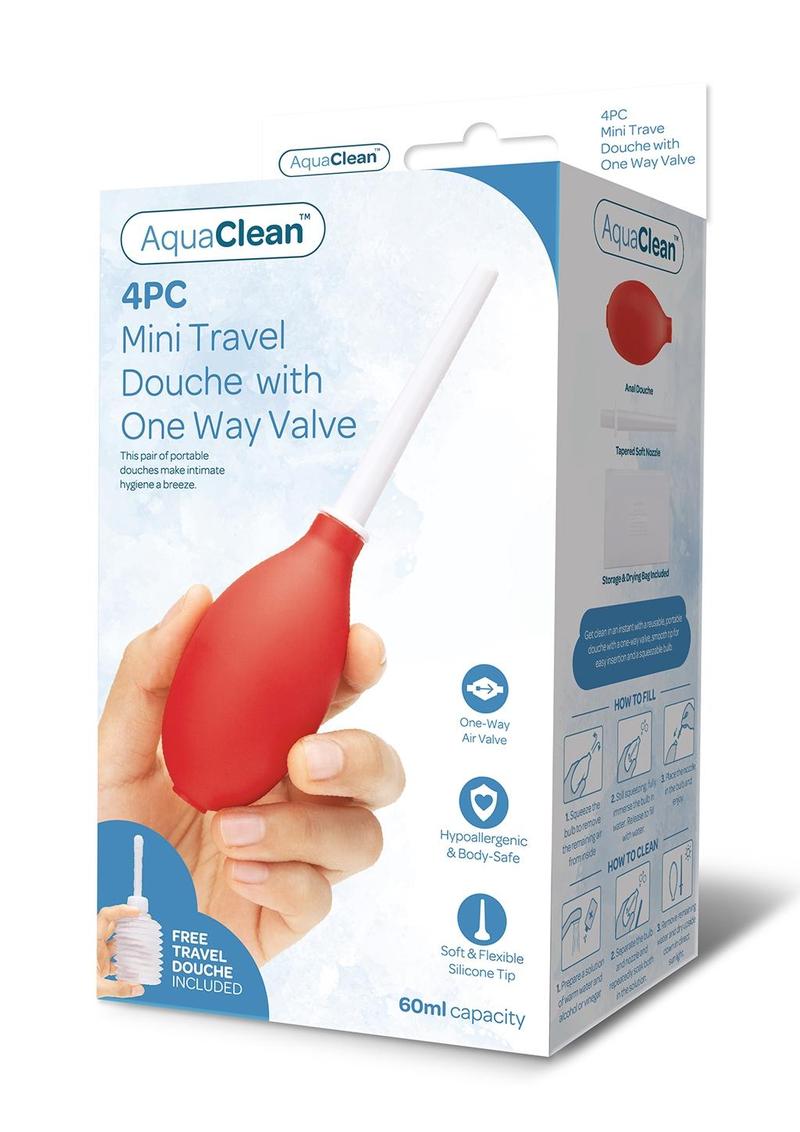 CS Mini Travel Douche W One Way Valve