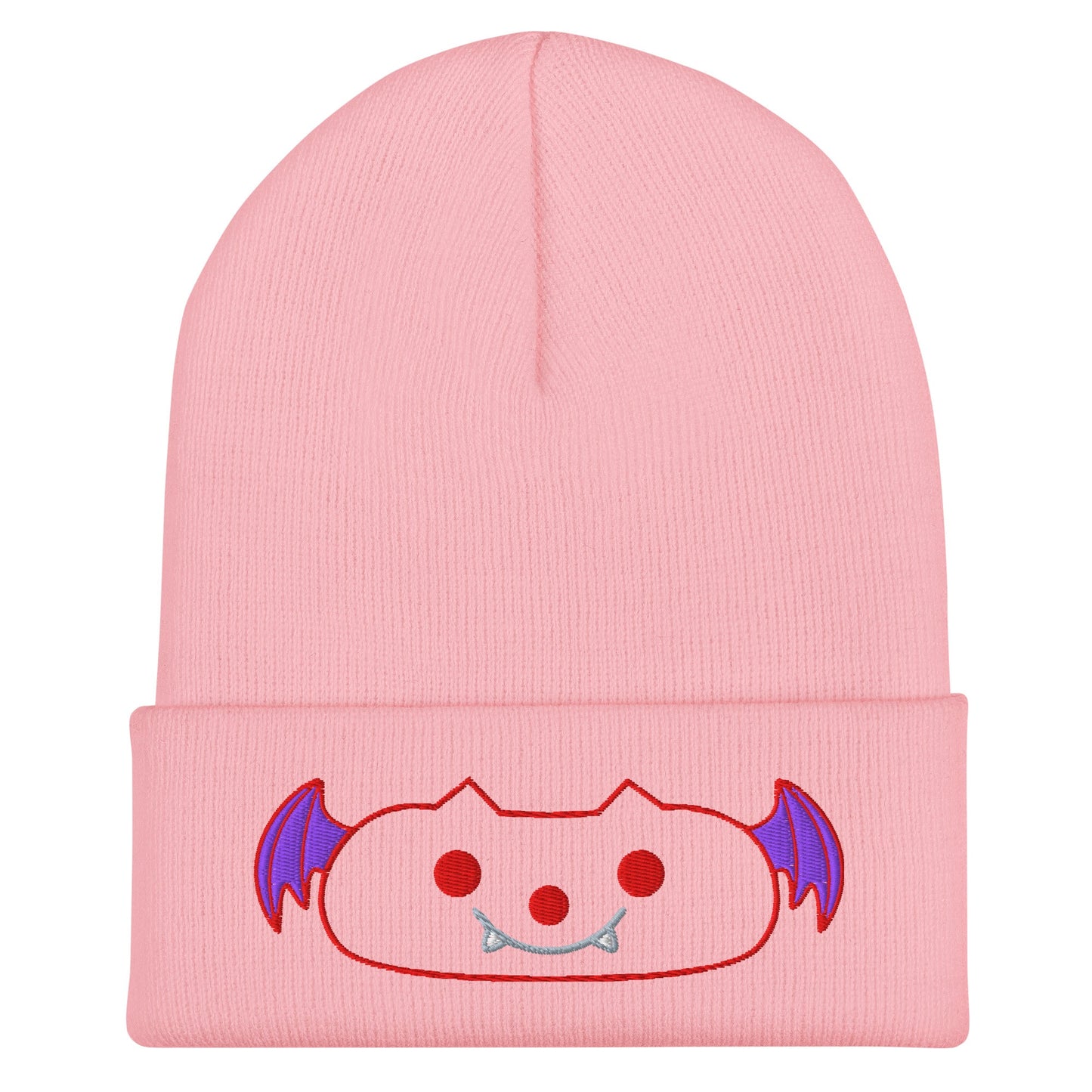 Kawaii Bat Cuffed Beanie