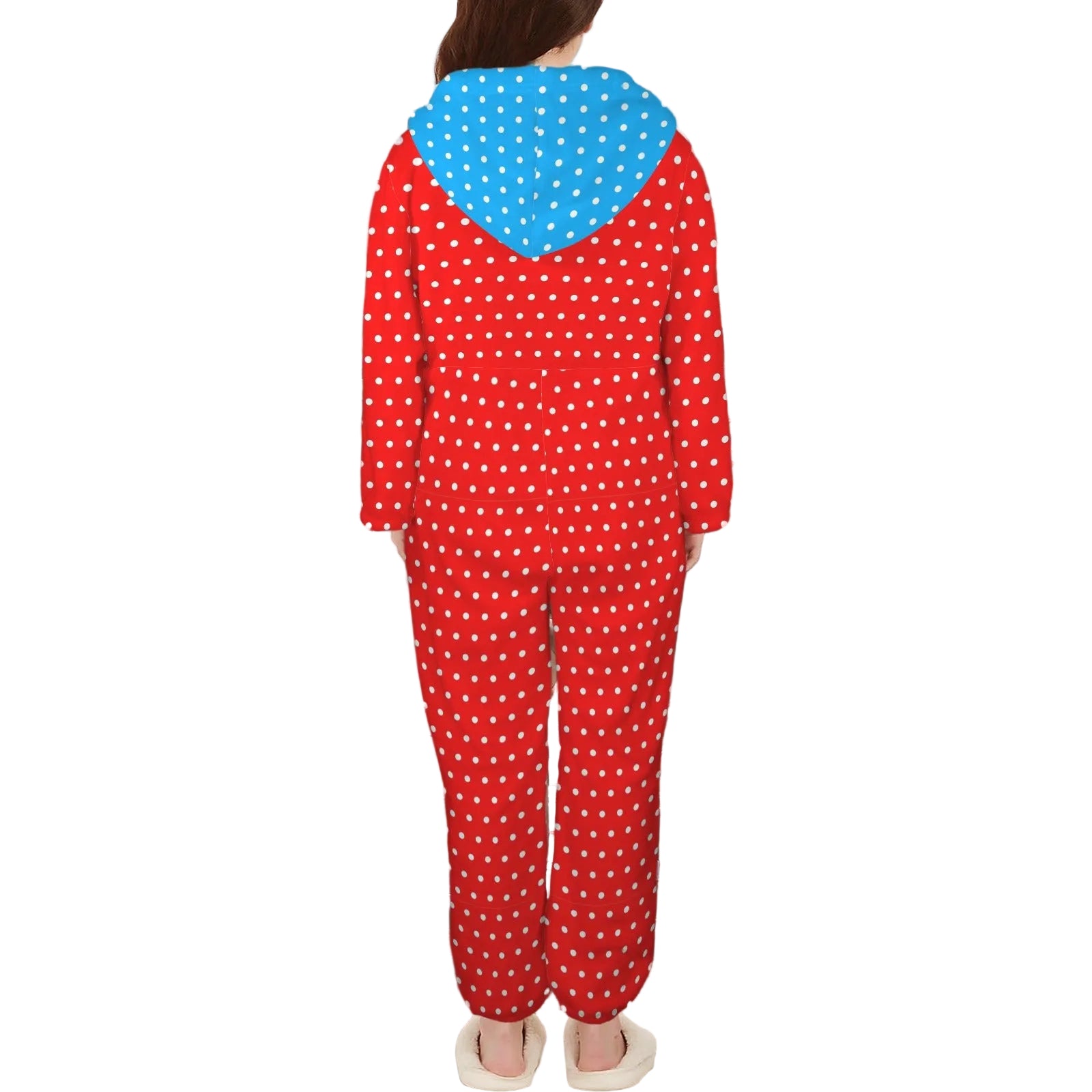 Candy Pop Polka Unisex Plush CozySuit