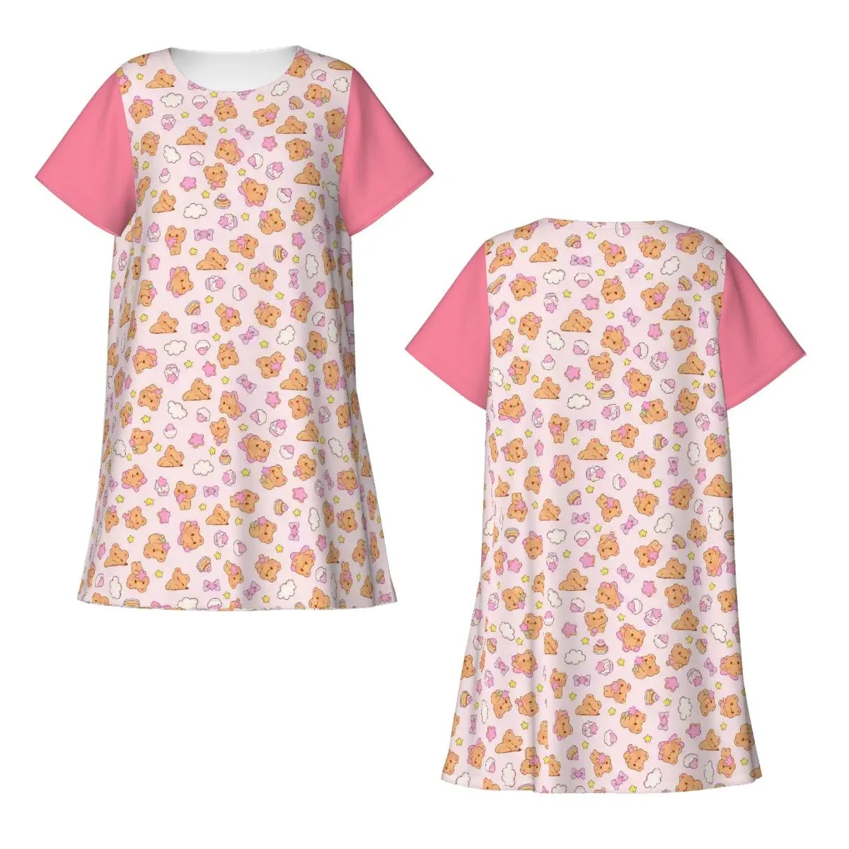 Bearly Adorable Soft Nightgown - Puppy's Aesthetics