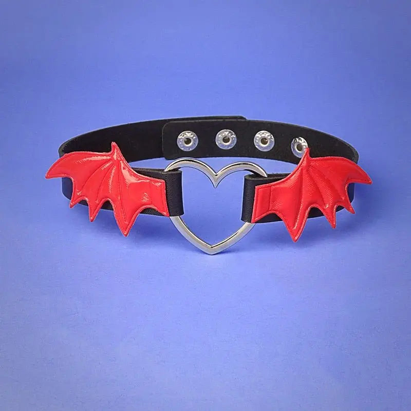 Kawaii Little Devil Collar (Colors) style 6