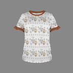 Adorable Safari Ruffle Play Tee