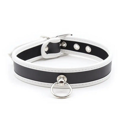 Puppy Play Collar White