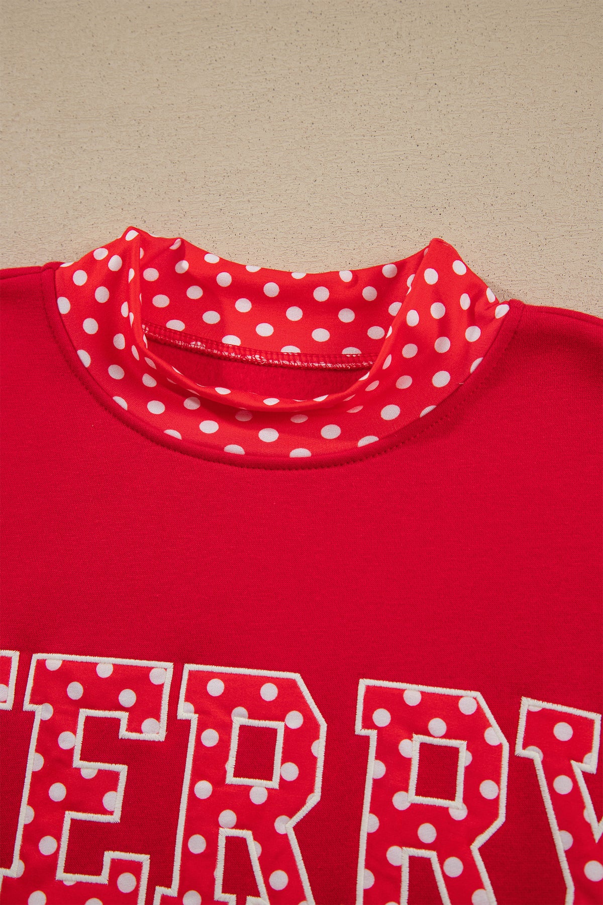 Polka Boo Oversized Sweatshirt